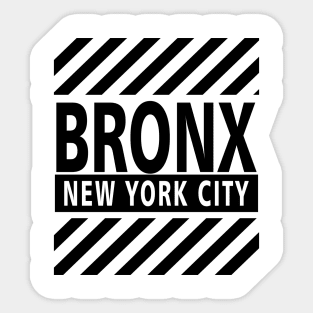 Bronx New York City Sticker